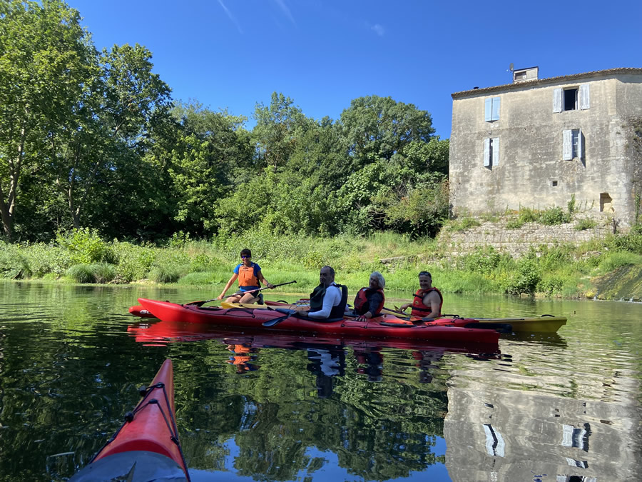 Petite sortie sur le Vidourle au départ de Sommières