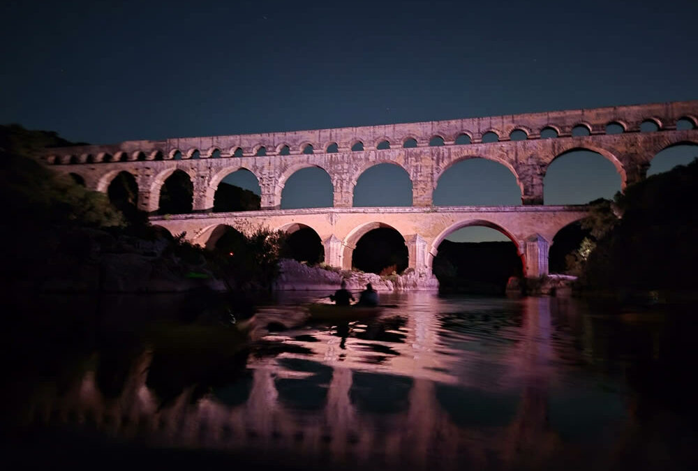 Petite descente bucolique…à la tombée de la nuit